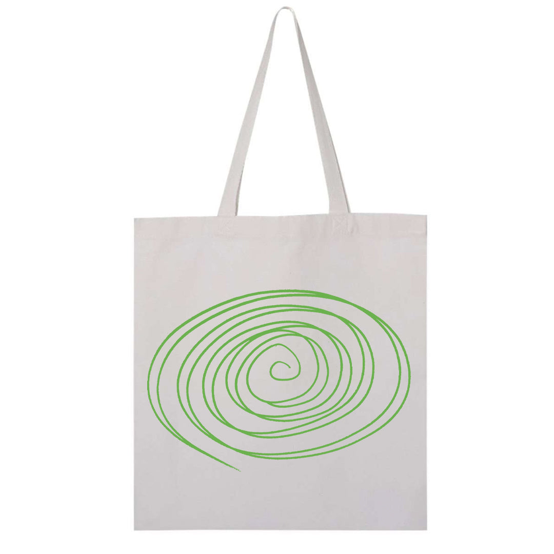 Green Spiral Tote
